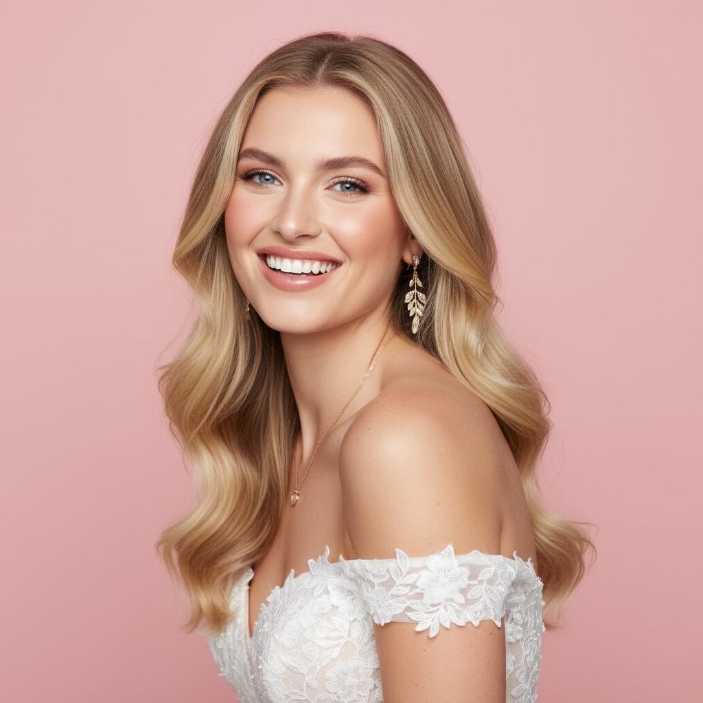 Waves Wedding Hair Ideas